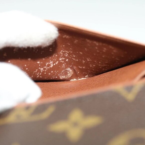 LOUIS VUITTON Monogram Porte Monnaie Billets Tresor Wallet M61730 LV Auth 52460 - Picture 9 of 15